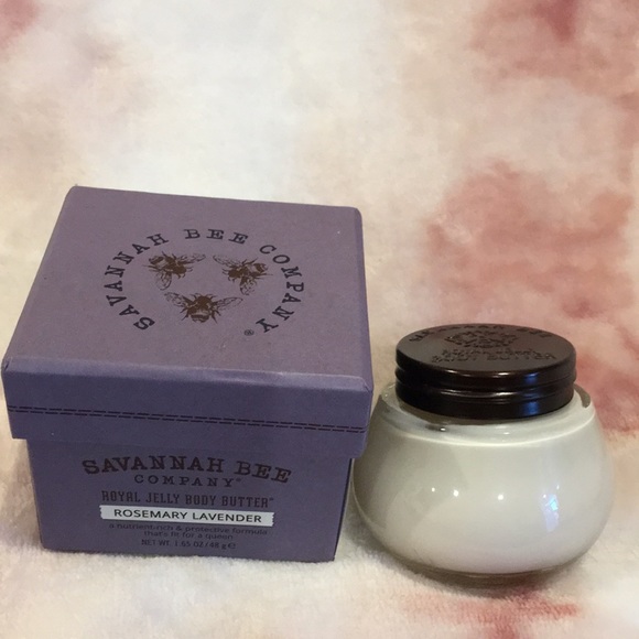 Savannah Bee Co Rosemary Lavender Royal Jelly Body Butter 1.65 oz NWT Boxed - Picture 11 of 15